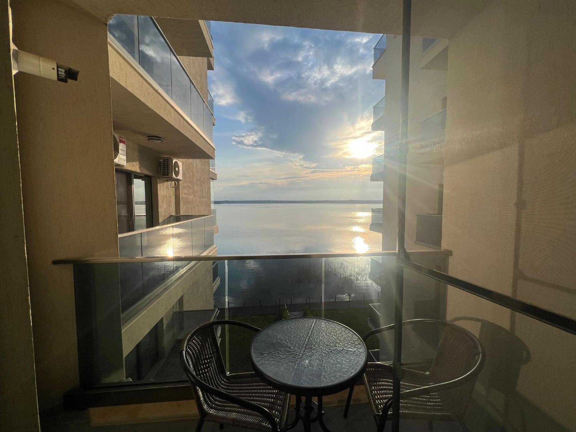 Ferienwohnung Kitty Studio Sunset Lake Mamaia Exterior foto